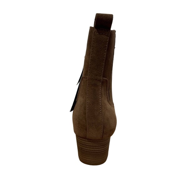 "Universal Thread Women’s Heeled Ankle Boots - Brown Suede, Size 10" - Picture 3 of 4
